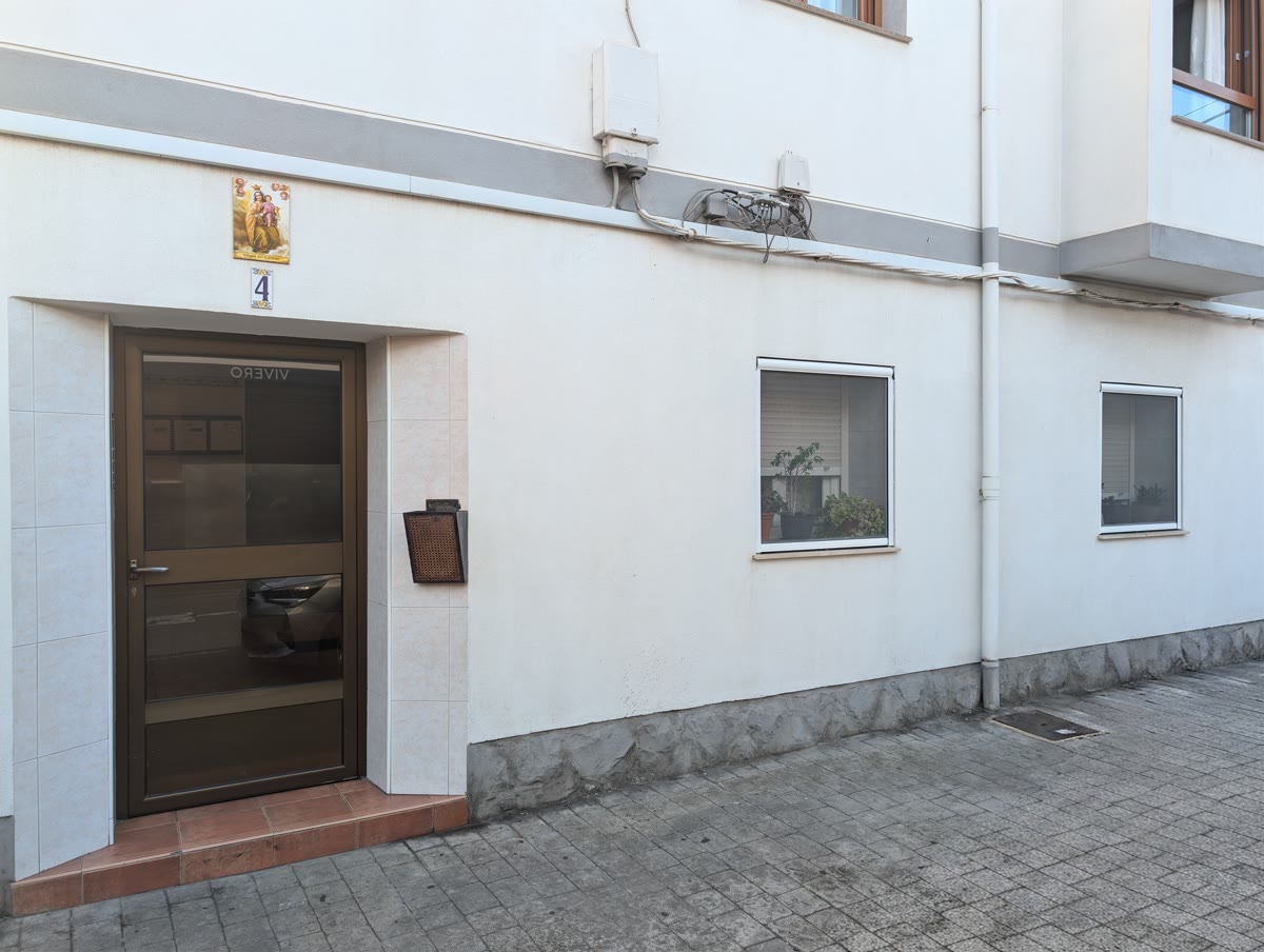 Fachada actual del número 4 de la calle Tío Mechelín