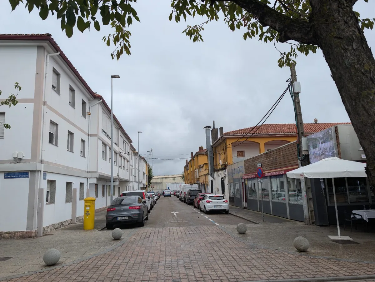 La calle Mocejón en la actualidad