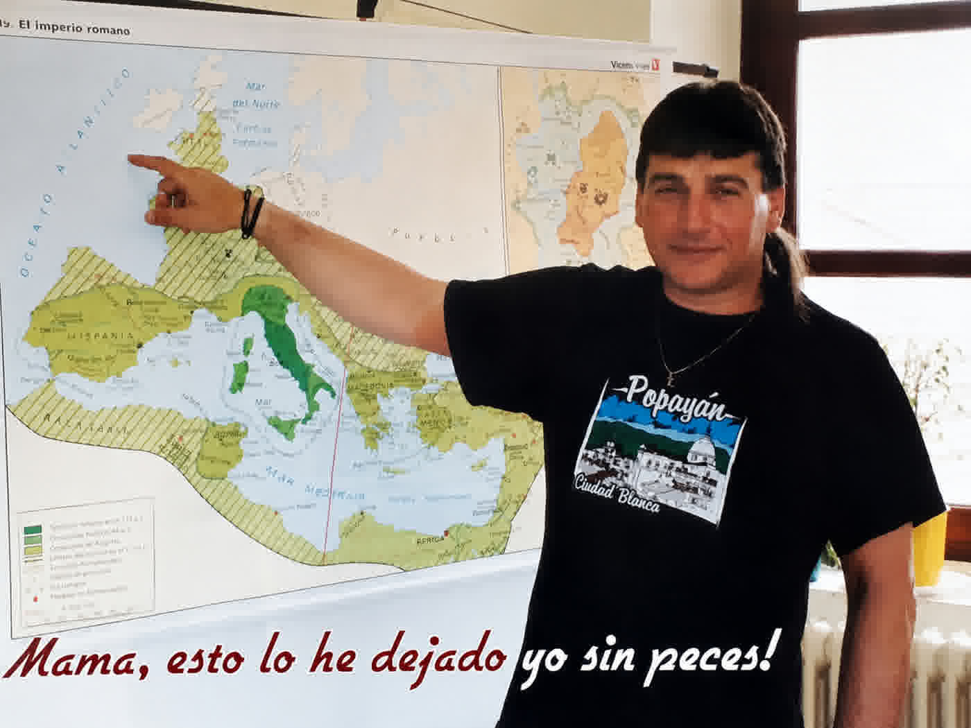 Jose, nieto mayor de Lola, conocido como El Rajón